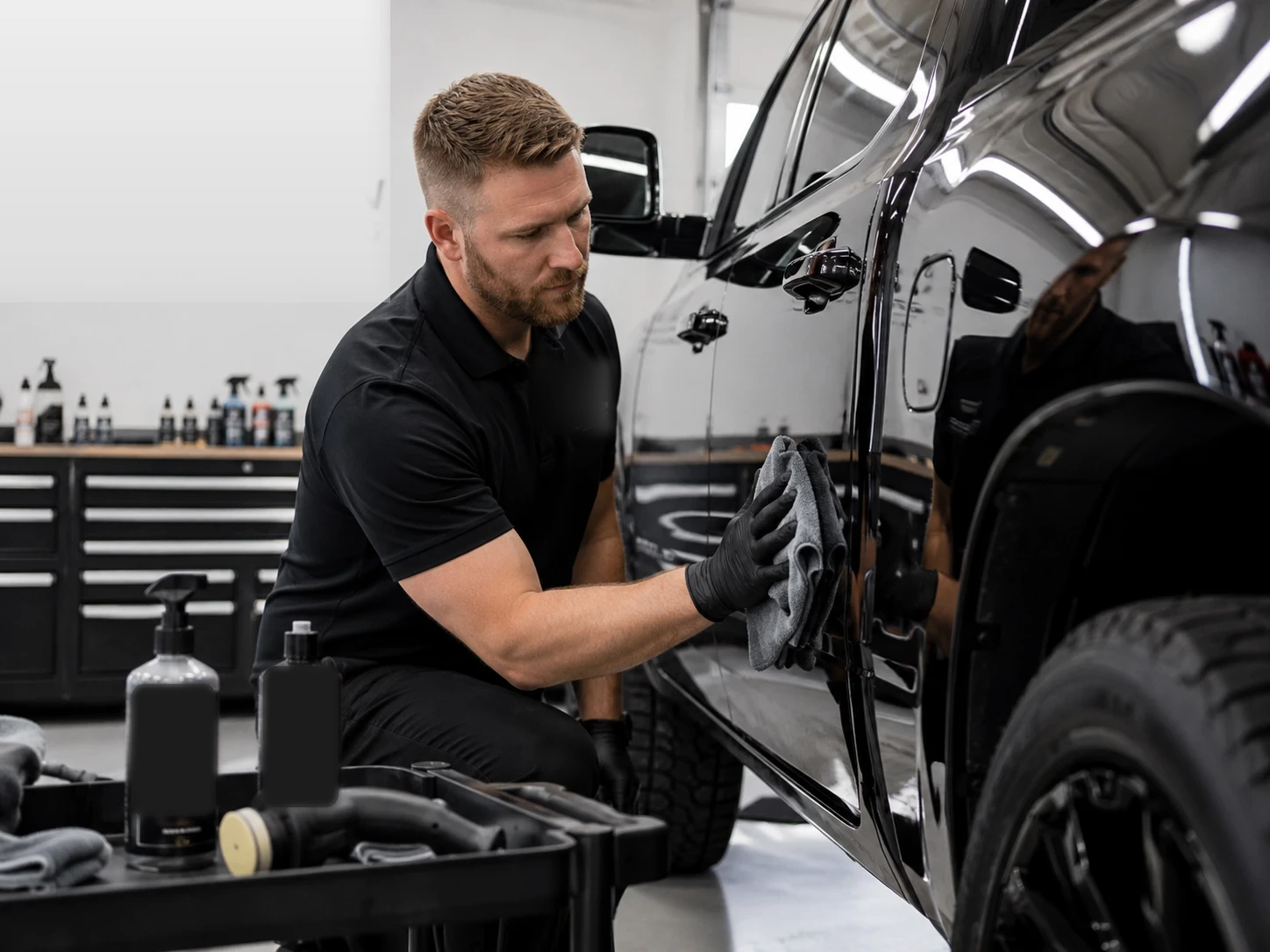 Professional automotive detailing